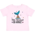 thumbnail image 3 of Inktastic Mermaid 1st Birthday 1 Year Old Girls Baby T-Shirt, 3 of 5