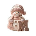 thumbnail image 2 of 26 English Letter Christmas Ornament Christmas Tree Decoration 2D Acrylic Decoration Car Rearview Mirror Ornament, 2 of 5