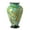 Green, variant on Retro Gradient Glass Vase - 11.72" Tall,Wide Mouth Colorful Glass Vase for Mantle Dining Table Centerpiece, Entryway Living Room Wedding Decoration