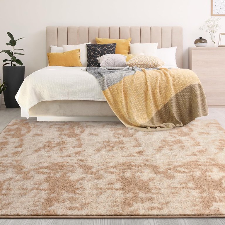 RESARE-6FT Round Rug-Circle Rugs For Living Room Bedroom