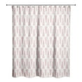 thumbnail image 2 of Creative Products Pink Geometric Triangles 71x74 Shower Curtain, 2 of 2