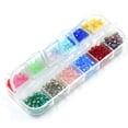 thumbnail image 2 of PENDIENTES DE CRISTAL DE CRISTAL DE CRISTAL PENDIENTES Hallazgos de la joyería Adornos de decoración Hacer artesanía Accesorios caseros 4 mm 720 paquetes Methold HA010494-00B, 2 of 7