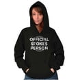 thumbnail image 3 of Official Spokes Person Biker Humor Unisex Plus Fleece Graphic Hoodie Brisco Brands 4X, 3 of 5