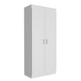 thumbnail image 1 of Pemberly Row Armoire de Garde-Manger Moderne à 5 Étagères en Bois Manufacturé Blanc, 1 of 10