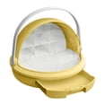thumbnail image 3 of Milaget Silkworm Breeding Box Transparent Educational Breathable Reptile Feeding Box Yellow, 3 of 9