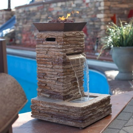 Cliffstone Fire Pit Fountain - Walmart.com