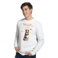 thumbnail image 3 of Hello Fall Australian Shepherd Enjoys Warm Campfire Autumn Night Bright Moon Sweatshirt Unisex Merch Aussie Dog Lover Gifts - 01008, 3 of 6