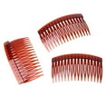 MANLINGDA 20 Plastic Side Combs 16 Teeth Hair DIY French Twist Updo