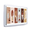 thumbnail image 3 of Designart 'Compostion Minimalistic of Organic Shapes V' Modern Framed Canvas Wall Art Print, 3 of 5