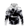 thumbnail image 3 of Sudadera con capucha de manga larga con estampado 3D de héroe Venom de Marvel de MINISO para hombres y mujeres, de alta gama, cómoda y cálida tela para otoño e invierno, 3 of 4