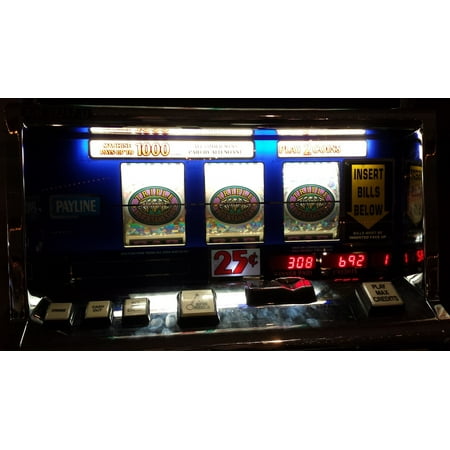 - LAMINATED POSTER Jackpot Luck Lucky Gamble Win Slot Machines Poster Print 24 x 36