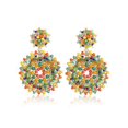 thumbnail image 1 of Aretes Elegance 11 Diseños Coloridos Hechos a Mano con Cuentas, 1 of 7