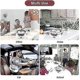 thumbnail image 4 of Electric Lunch Box-3 In 1 For Car/Truck, Portable Food Heater For Car/Office/Picnic, 24V And 12V&110V 40W, Stainless Steel Portable Container(gray), 4 of 5