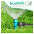 thumbnail image 4 of Digital Water Flow Meter Measure Water Consumption Flow Rate for Outdoor Garden Watering ,Easy to Set Up, 4 of 7