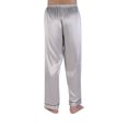 thumbnail image 4 of URMAGIC Men's Silk Satin Pajama Pants Comfy Soft Lounge Bottom Sleepwear, 4 of 10