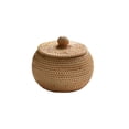 thumbnail image 2 of ziyahi Panier de Rangement en Rotin Moderne Remplacement Couleur Unie Tressé Inodore pour Chambre à Coucher Salon Seau Type 1, 2 of 9