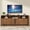 walnut-70in, variant on Fluted TV Stand for 65-80" TV, 70" Mid Century Modern Console, Large Walnut Entertainment Center with Storage, Sliding Doors