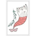 thumbnail image 1 of Marmont Hill Purrmaid 3 Framed Painting Print, 1 of 6