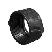 1.5 in. Less Flange FBT Pump Union Split Nut with Screws - Black