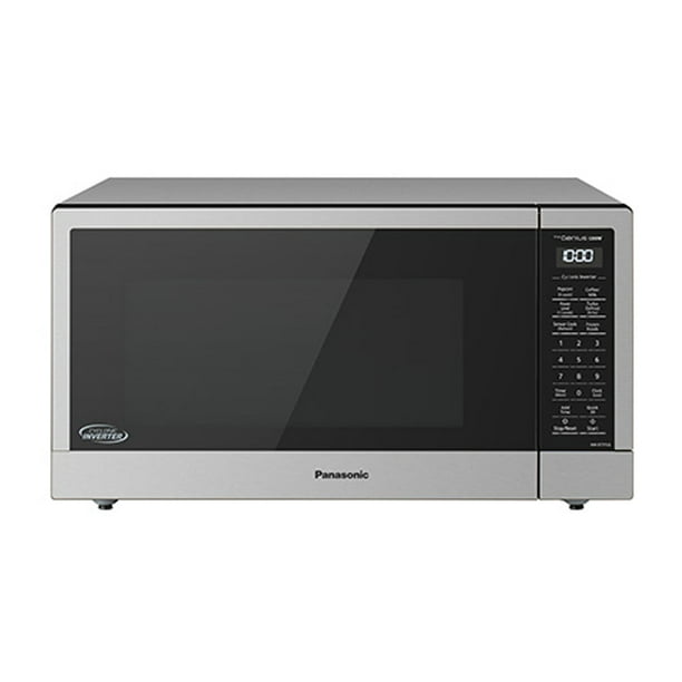 Panasonic NNST77LS 1.6 cu.ft. Countertop Microwave Oven with Cyclonic