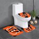 thumbnail image 1 of Juego de 3 alfombras de baño del equipo Bengals, alfombra antideslizante para baño, 31,5 x 20 pulgadas, 1 of 7