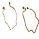 thumbnail image 4 of Pulseras de tobillo en capas para mujeres y niñas, tobillera de oro, pulsera de tobillo de plata con corazón impermeable minimalista de verano, 4 of 5