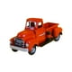 thumbnail image 5 of Camioneta navideña de estilo rústico vintage con diseño de coche y cesta de regalo. rojo, 5 of 9