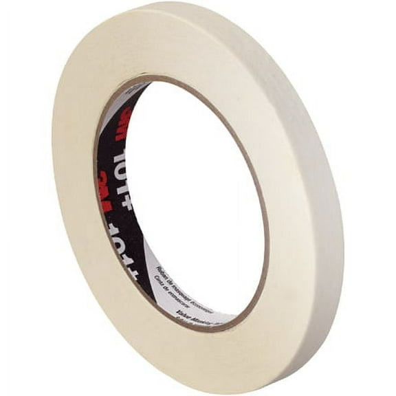 1/2" x 60 yds. 3Mâ„¢ 101  Masking Tape - 72 Per Case