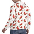 thumbnail image 6 of Lsque Hand Drawn Watermelon Pattern Casual Men's Hoodie,Hooded Sweatshirt with Kangaroo Pocket,Pullover Hoodie-3X-Large, 6 of 7