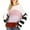 Pink, variant on AOOCHASLIY 2023 Womens Sweater Women's Fashion Long Sleeves Round Neck Color Matching Loose Tops Blouse Knitted Sweater
