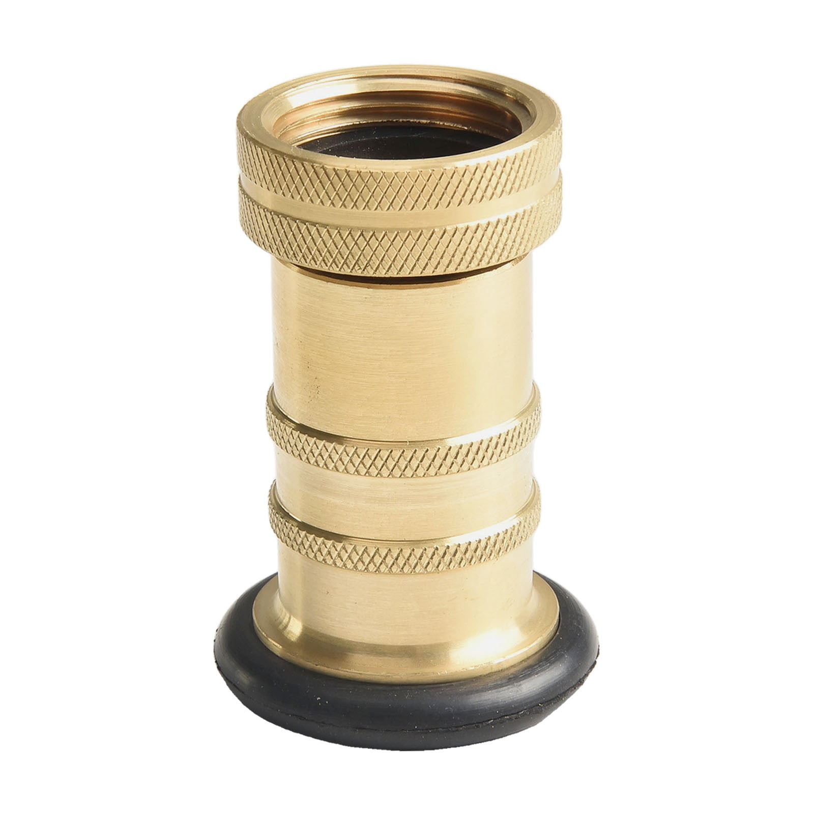 Fire Hose Brass Nozzle Spray (1" NH/NST) Heavy Duty 1" Female Smile Home