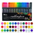 thumbnail image 3 of HengDidi Double Outline Glitter Marker Pens Set 8ml Metallic Ink for DIY Journaling Graffiti Art Highlighting Guest Books Glass and Acrylic Surfaces Quick-Dry No Odor, 3 of 8
