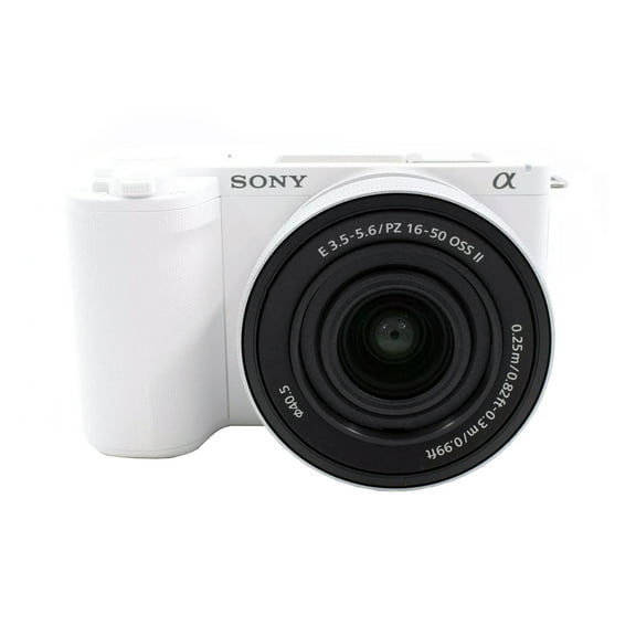 Sony ZV-E10 II Mirrorless Camera with 16-50mm Lens (White) ZVE10M2KW