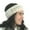 White With Crystals, variant on Silver Fever Women Chunky Knitted Headband Hair Band Head Wrap Earmuff