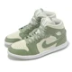 thumbnail image 1 of Ni - ke Ni - ke Air Jordan 1 Mid SE AJ1 Sea Glass Women Unisex Casual Shoes HF4079-003, 1 of 5