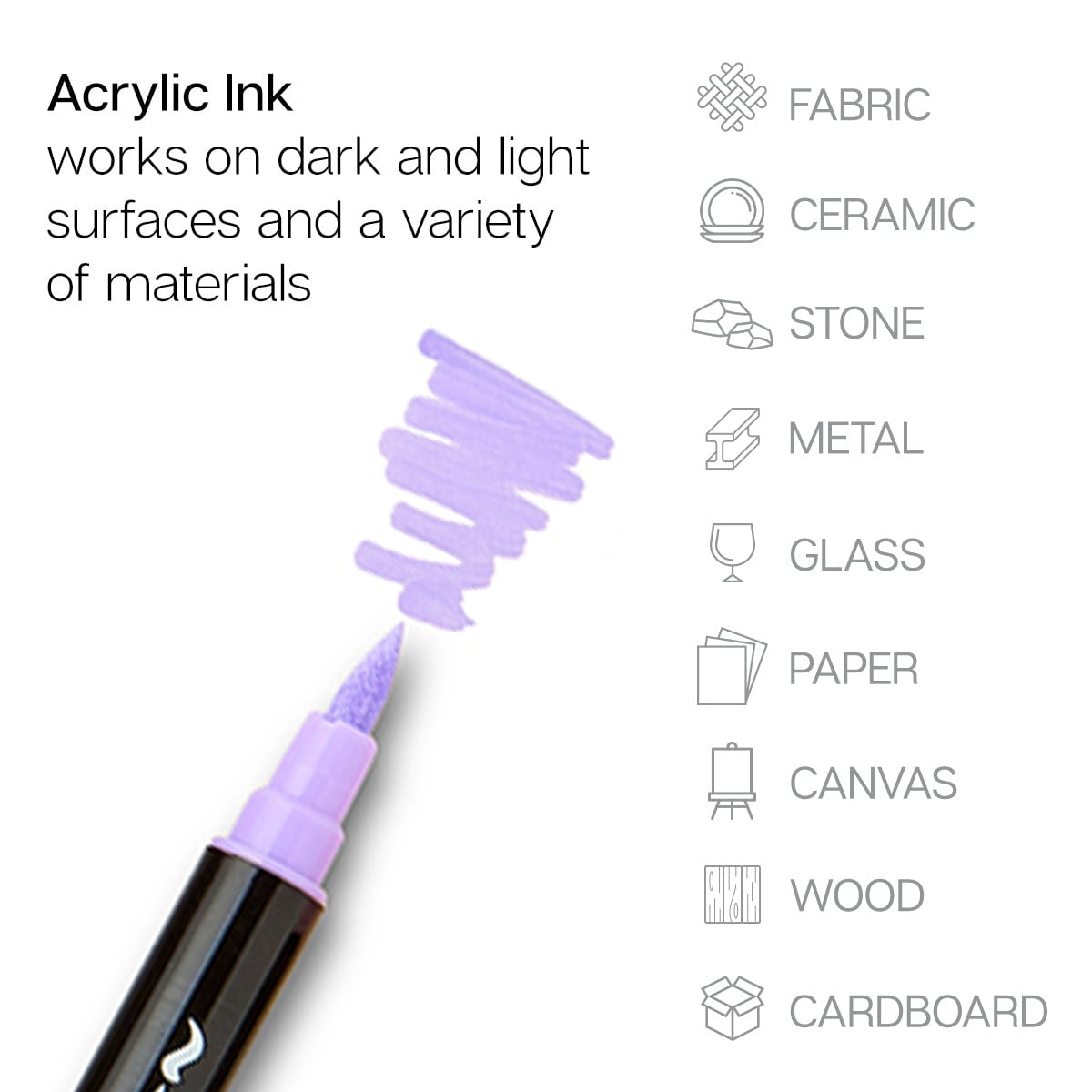 Twin-Tip&trade; Acrylic Paint Pens 48 Colors