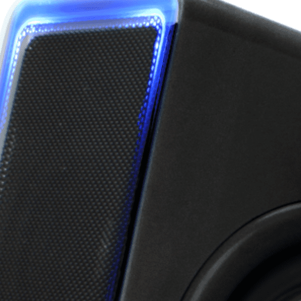 Black with LEDs