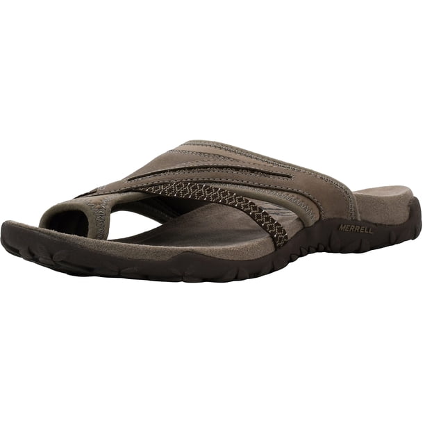 Sandalia Merrell Terran Post II para Mujer en Color Brindle Confort