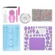 thumbnail image 2 of Paper Quilling Tool Set Starter DIY HandMade Art Craft 809 Tool Kit Base Material Package, 2 of 5