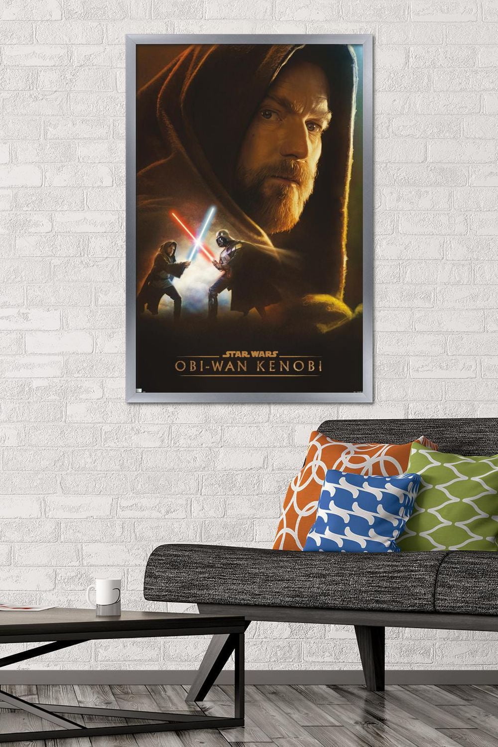 Star Wars: Obi-Wan Kenobi - Obi-Wan Collage Wall Poster, 22.375" x 34" Framed