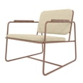 thumbnail image 5 of Whythe PU Leather Low Accent Chair 2.0 in Corten, 5 of 7