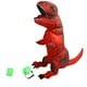 thumbnail image 1 of Disfraz de dinosaurio T-Rex inflable para Halloween, cosplay, fiesta, Navidad, niño, 120-140 cm, rojo, 1 of 14