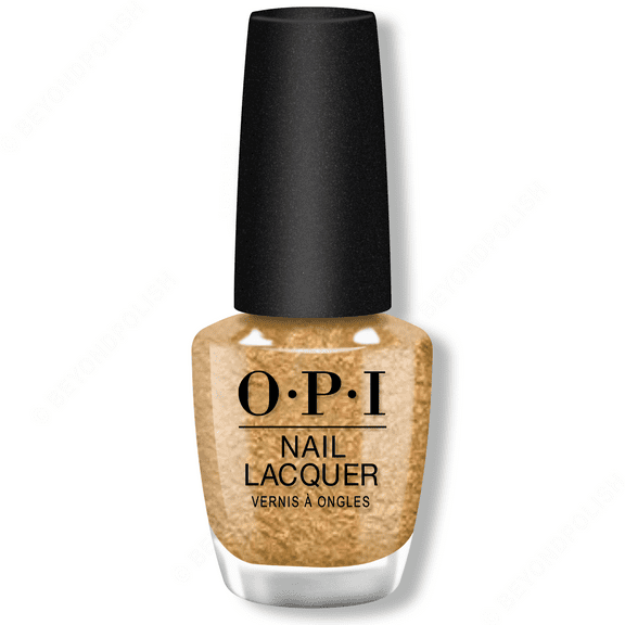 OPI Nail Lacquer Nail Polish [Five Golden Flings 0.5 oz - #NLHRQ02] TERRIBLY NICE Collection Winter 2023 * BEAUTY TALK LA *