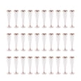 thumbnail image 2 of Paquete de 30 vasos desechables de plástico con para copas de champán para , suministros para fiestas - oro and rosa Oro rosa, 2 of 9