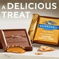 thumbnail image 5 of GHIRARDELLI Milk Chocolate Candy SQUARES with Caramel Waffle Cone Filling, 5.2 oz Bag, 5 of 8