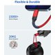 thumbnail image 5 of Cshidworld [Certificado por Apple MFi] USB C a Lightning Cable, Paquete de 3 3/6/6 Pies, Cable de Nylon Trenzado Tipo C Rápido Charger, Compatible con iPhone 13 13 Pro Max 12 12 Pro Max 11 XS iPad Ai, 5 of 7
