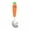 B, variant on Cute Cartoon Carrot Cutlery Food Material Kid Stainless Steel Tableware Carrot Fork Spoon/ Cute And Funny Cartoon Carrot Children'S Tableware C Fork
