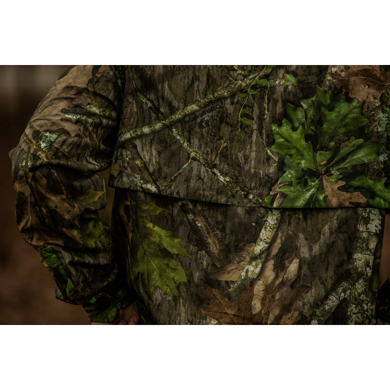 Mossy Oak Men's Long Sleeve Hunting Guide Shirt, Size 3X-Large 