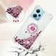 thumbnail image 3 of Funda para Xiaomi Redmi Note 12 4G con Brillo Líquido Flotante, Purpurina, Parachoques y Anillo Giratorio Soporte, 3 of 5