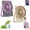 2-B, variant on Ultra Thin Mini USB Rechargeable Card Fan, USB Rechargeable Mini Desktop Fan with Phone Holder & LCD Display, 6 Speeds Portable Pocket Fan, 180° Wide Angle, for Office, Home, Travel (2-F)